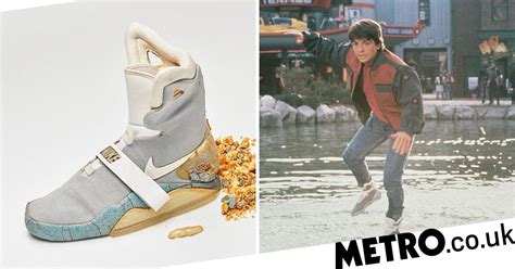 michael j fox back to the future shoes